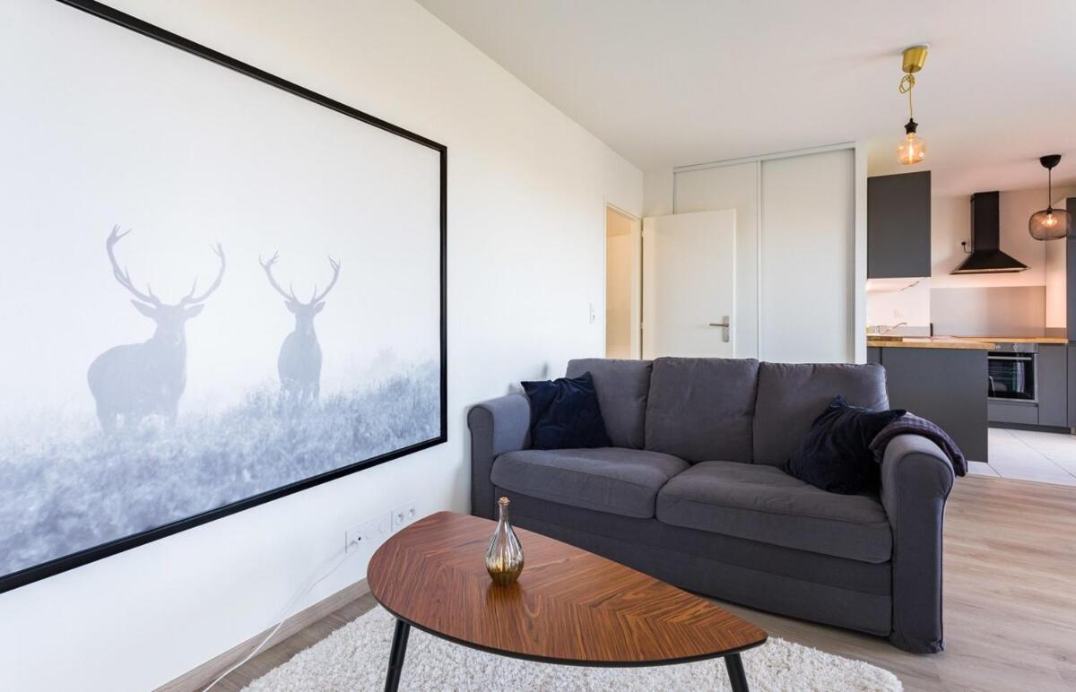 Le Rio, Appartement Avec Terrasse & Parking 렌 외부 사진